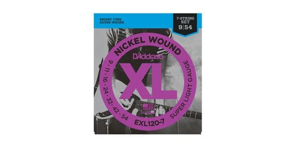 DADDARIO/EXL120-7 XL Nickel Round Wound Super Light 7-string