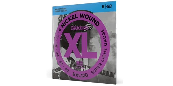 DADDARIO ( ダダリオ ) EXL120 XL Nickel Round Wound Super Light