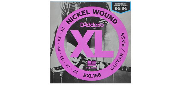 DADDARIO ( ダダリオ ) / EXL156 Nickel Wound Fender Bass VI 24-84