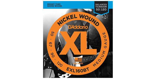 DADDARIO/EXL160BT Nickel Wound Bass BALANCED TENSION Medium 50-120