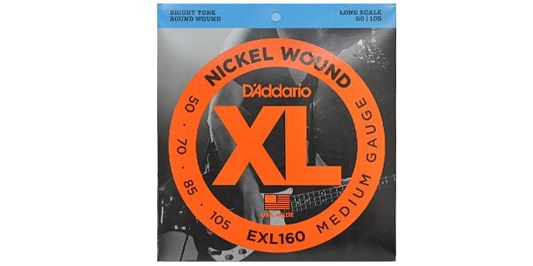 EXL160 Nickel Wound Bass Medium 50-105