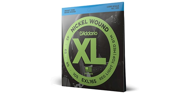 DADDARIO ( ダダリオ ) EXL165 Nickel Wound Bass Light Top Medium