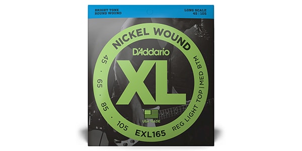 DADDARIO ( ダダリオ ) EXL165 Nickel Wound Bass Light Top Medium