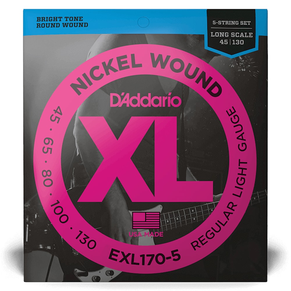 77％以上節約 新品 D'Addario ダダリオ ベース弦 ニッケル EXL170-5