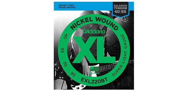 DADDARIO/EXL220BT Nickel Bass BALANCED TENSION Super Light 40-95