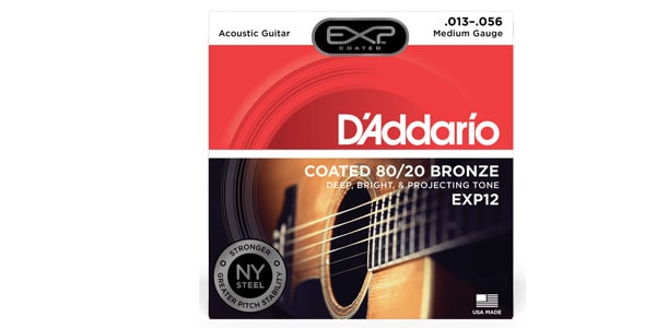 DADDARIO / EXP12 EXP Coated 80/20 Bronze Medium
