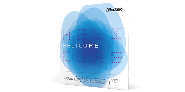 DADDARIO ( ダダリオ )  / H310W 4/4L Helicore バイオリン弦セット Ballend E線ﾜｳﾝﾄﾞ