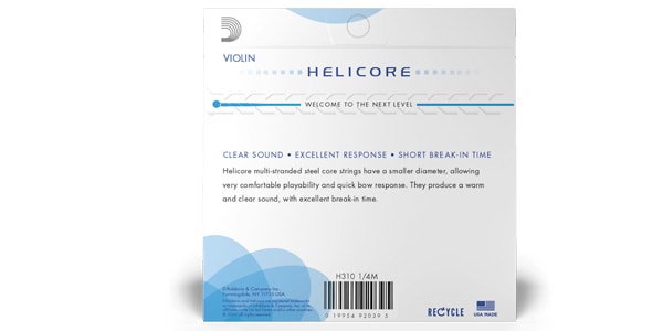 DADDARIO ( ダダリオ )  / H311 1/4M Helicore バイオリン弦 E線 Medium画像3