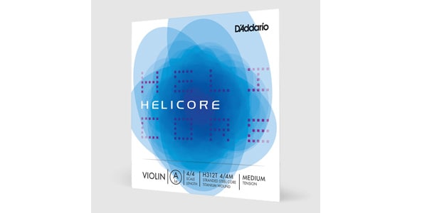 DADDARIO ( ダダリオ )  / H312T 4/4M Helicore バイオリン弦 A線ﾜｳﾝﾄﾞMedium