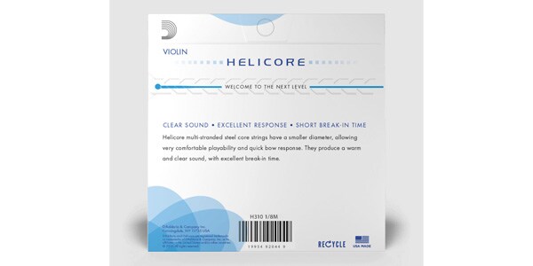 DADDARIO ( ダダリオ )  / H313 1/8M Helicore バイオリン弦 D線Medium画像3