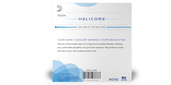 DADDARIO ( ダダリオ )  / H350 4/4M Helicore Octave バイオリン弦セット Medium画像3