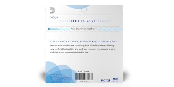 DADDARIO ( ダダリオ )  / H351 4/4M Helicore Octave バイオリン弦 E線 Medium画像3
