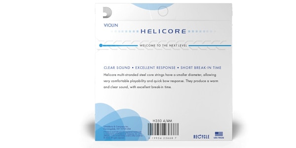 DADDARIO ( ダダリオ )  / H352 4/4M Helicore Octave バイオリン弦 A線 Medium画像3