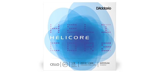 DADDARIO ( ダダリオ )  / H510 1/4M Helicore チェロ弦セット Medium