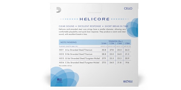 DADDARIO / H511 1/4M Helicore cello A line single画像3