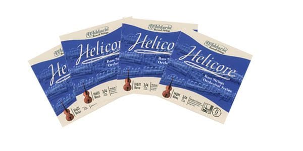 DADDARIO/H610 3/4M HELICORE ORCHESTRA MEDIUM コントラバス弦 セット