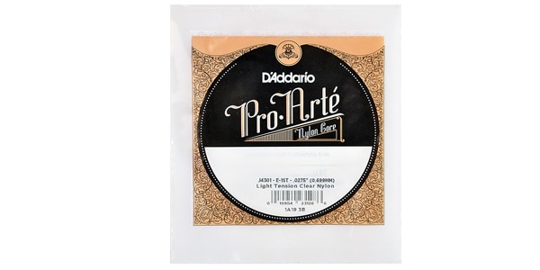 DADDARIO ( ダダリオ )  / J4301 Single Clear Nylon 0275/J43 1st Light Tension