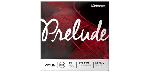 DADDARIO ( ダダリオ )  / J810 1/8M Prelude バイオリン弦セット Medium
