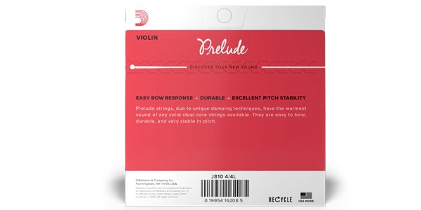 DADDARIO ( ダダリオ )  / J811 4/4L Prelude バイオリン弦 E線 Ballend Light画像3