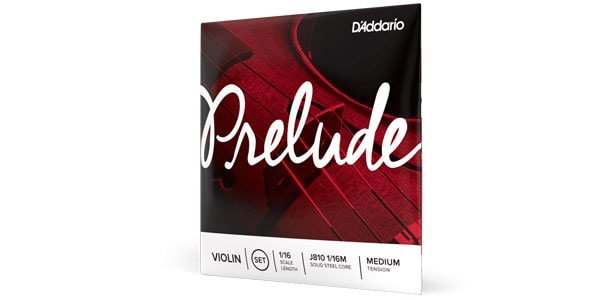 DADDARIO / J812 1/16M Prelude バイオリン弦 A線 Medium