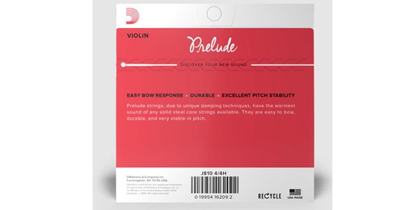 DADDARIO ( ダダリオ )  / J813 4/4H Prelude バイオリン弦 D線 Heavy画像3