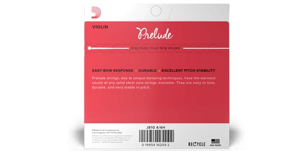 DADDARIO ( ダダリオ )  / J814 4/4H Prelude バイオリン弦 G線 Heavy画像3