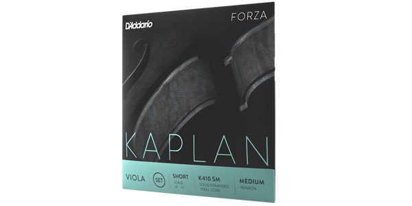 DADDARIO ( ダダリオ )  / K410 SM Kaplan Forza ビオラ弦セット Short Scale Medium