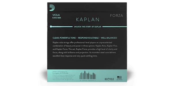 DADDARIO ( ダダリオ )  / K413 MM Kaplan Forza ビオラ弦 G線 Medium Scale Medium画像3