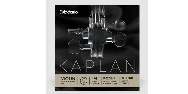 DADDARIO ( ダダリオ )  / K420B-5 Kaplan バイオリン弦 E線 Heavy Ballend
