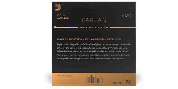 DADDARIO ( ダダリオ )  / KA311 4/4M Kaplan AMO バイオリン弦 E線 Medium Ballend画像3