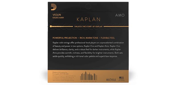 DADDARIO ( ダダリオ )  / KA312 4/4H Kaplan AMO バイオリン弦 A線 Heavy画像3