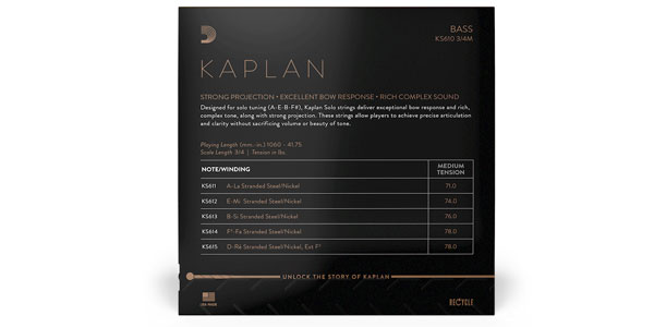 DADDARIO ( ダダリオ )  / KS613 3/4M Kaplan Solo コントラバス弦 B線画像3
