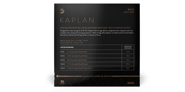 DADDARIO ( ダダリオ )  / KS615 3/4M Kaplan Solo コントラバス弦  D線Ext画像3