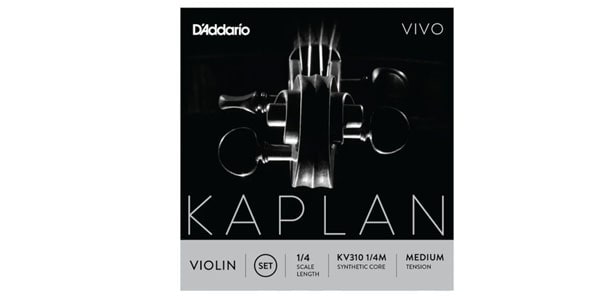 DADDARIO ( ダダリオ )  / KV310 1/4M Kaplan VIVO バイオリン弦セット Medium