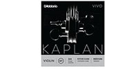 DADDARIO / KV310 3/4M Kaplan VIVO バイオリン弦セット Medium