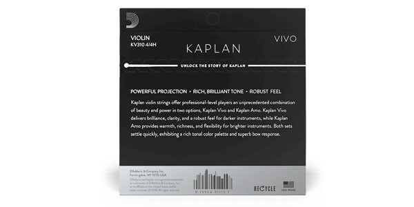 DADDARIO ( ダダリオ )  / KV310 4/4H Kaplan VIVO バイオリン弦セット Heavy Ballend画像3