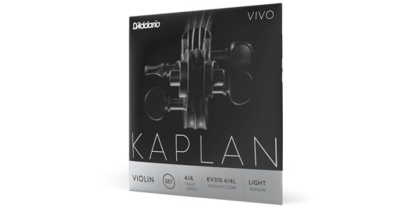 DADDARIO ( ダダリオ )  / KV310 4/4L Kaplan VIVO バイオリン弦セット Light Ballend
