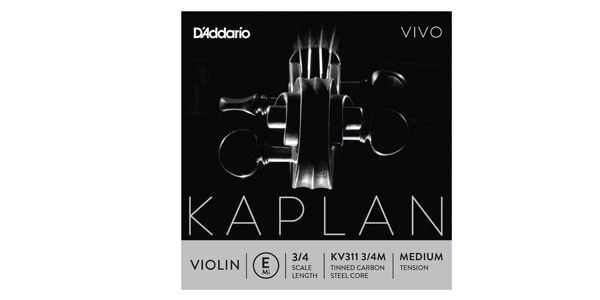 DADDARIO ( ダダリオ )  / KV311 3/4M Kaplan VIVO バイオリン弦 E線 Medium