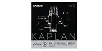 DADDARIO KV312 3/4M Kaplan VIVO バイオリン弦 A線 Medium