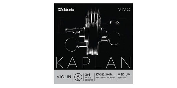 DADDARIO ( ダダリオ )  / KV312 3/4M Kaplan VIVO バイオリン弦 A線 Medium