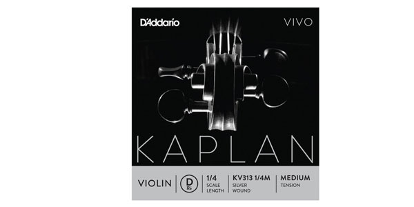 DADDARIO ( ダダリオ )  / KV313 1/4M Kaplan VIVO バイオリン弦 D線 Medium