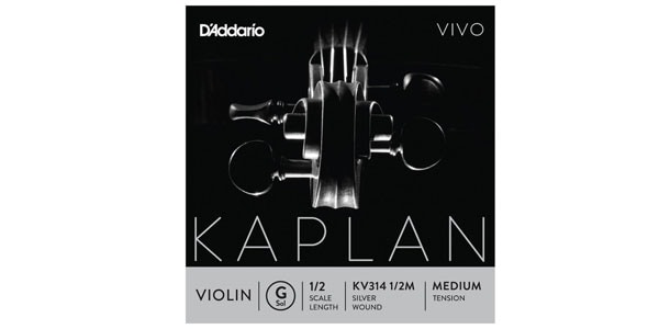 DADDARIO ( ダダリオ )  / KV314 1/2M Kaplan VIVO バイオリン弦 G線 Medium