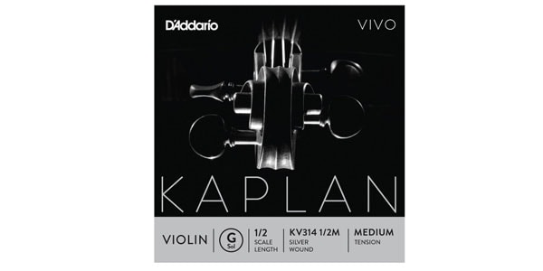 DADDARIO ( ダダリオ )  / KV314 1/4M Kaplan VIVO バイオリン弦 G線 Medium