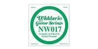 DADDARIO NW017 Single XL Nickel Wound 017