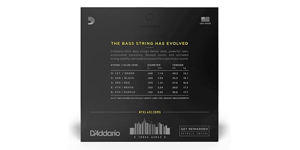DADDARIO ( ダダリオ ) / NYXL45130MS Multi Scale 5-Strings画像3