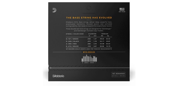 DADDARIO / NYXLS50105 Double ball end Medium Set画像2