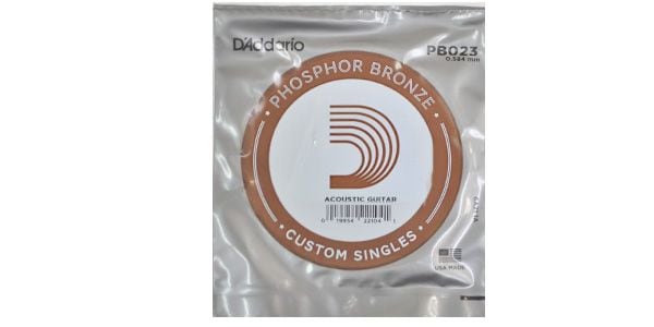 DADDARIO/PB023 Single Phosphor Bronze Wound 023