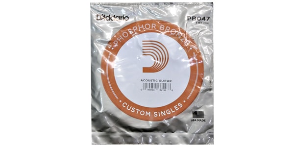 DADDARIO / PB047 Single Phosphor Bronze Wound 047
