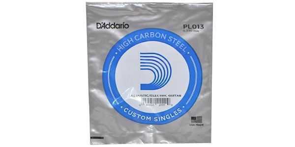 DADDARIO/PL013 Single Plain Steel 013