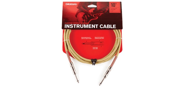 DADDARIO / PW-BG-10TW BRAIDED INSTRUMENT CABLES画像3